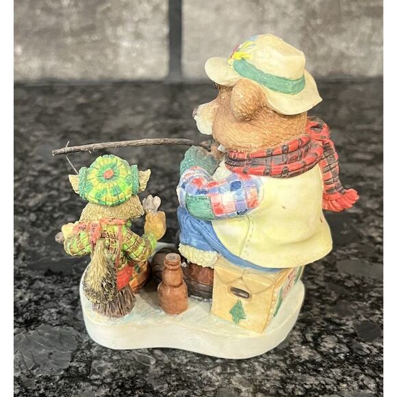 Enesco Moose Creek Crossing “Good Things Come to Those Who Bait” 1995 #144770 - Picture 4 of 6